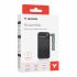 Verbatim 1TB Pocket SSD External Hard Drive - Black/Grey (32190)SSD, 1TB, USB 3.2 Gen 2 (USB-C), up to 10Gbps, pocket-sized, keyring &amp; cable holder, Nero Backup (Windows)
